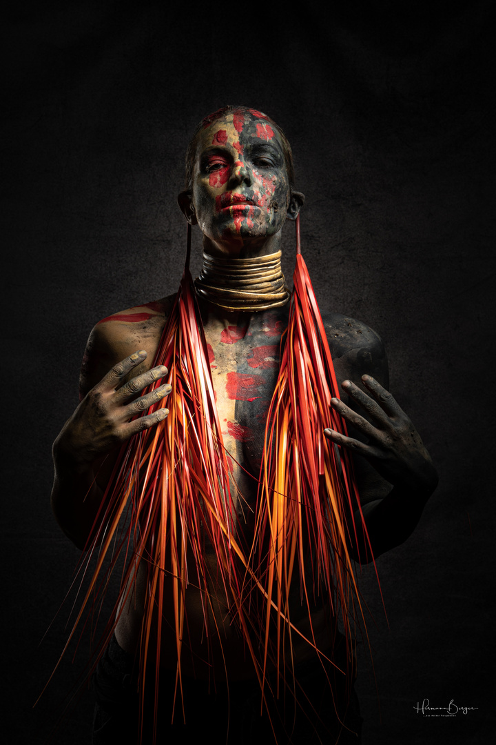 Die Kriegerin (inspiriert von: Stefan Gesell)