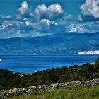Die kroatische Adria zwischen Goli Otok und der Insel Rab