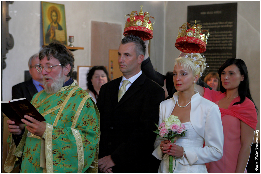 die Krönung in der Orthodoxen Kirche