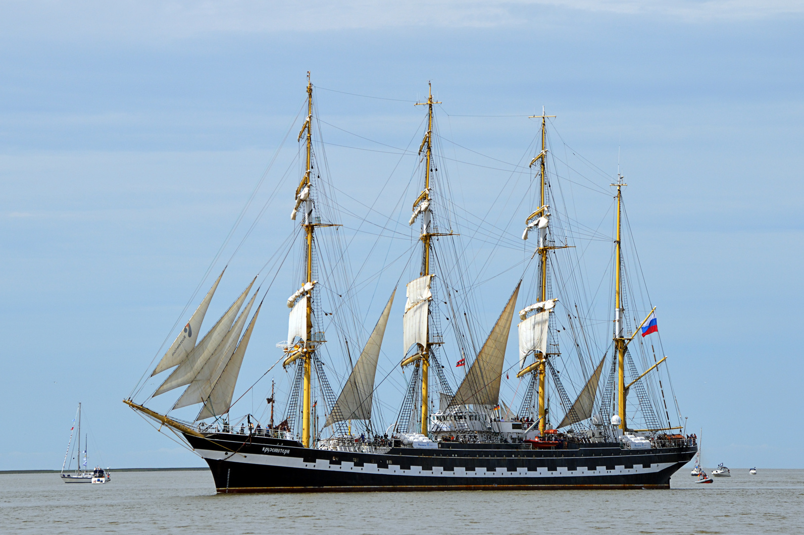 Die Krusenstern bei der Sail 2015 in Bremerhaven