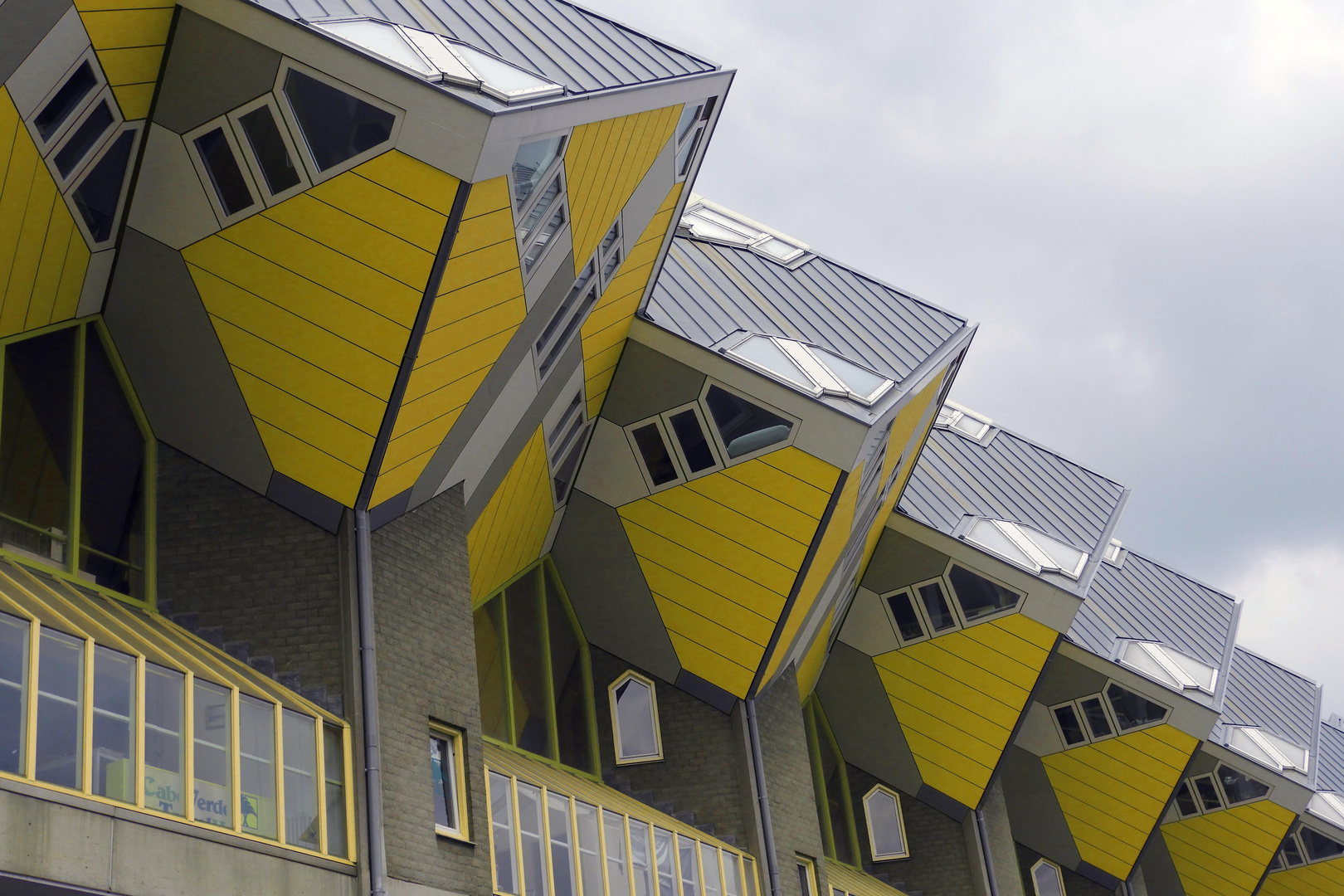 Die Kubus-Häuser von Rotterdam