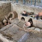 Die Küche der Römervilla