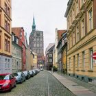 Die Külpstraße in Stralsund 