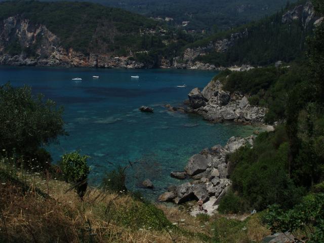 Die Küste von Korfu