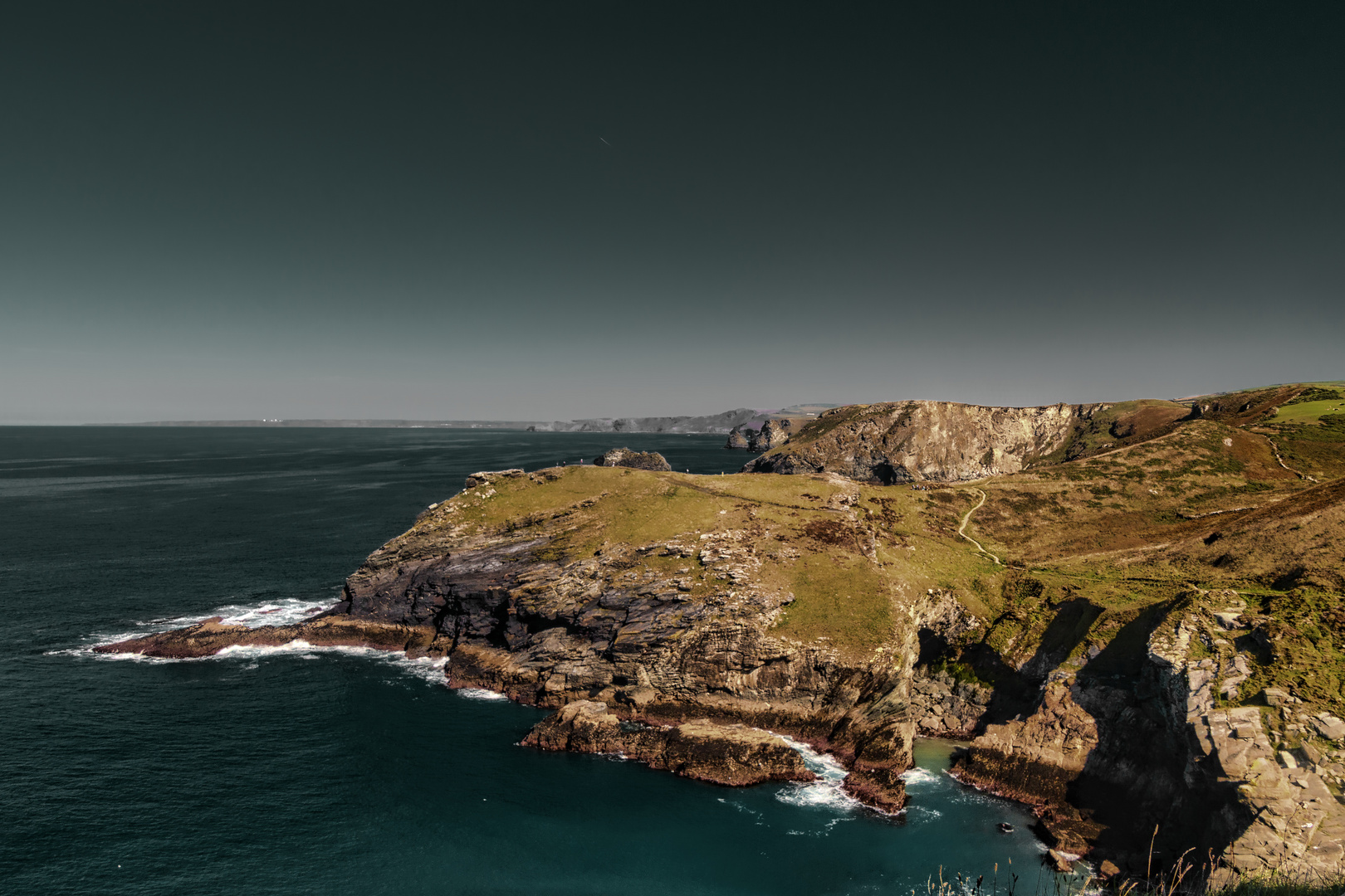 Die Küste von Tintagel