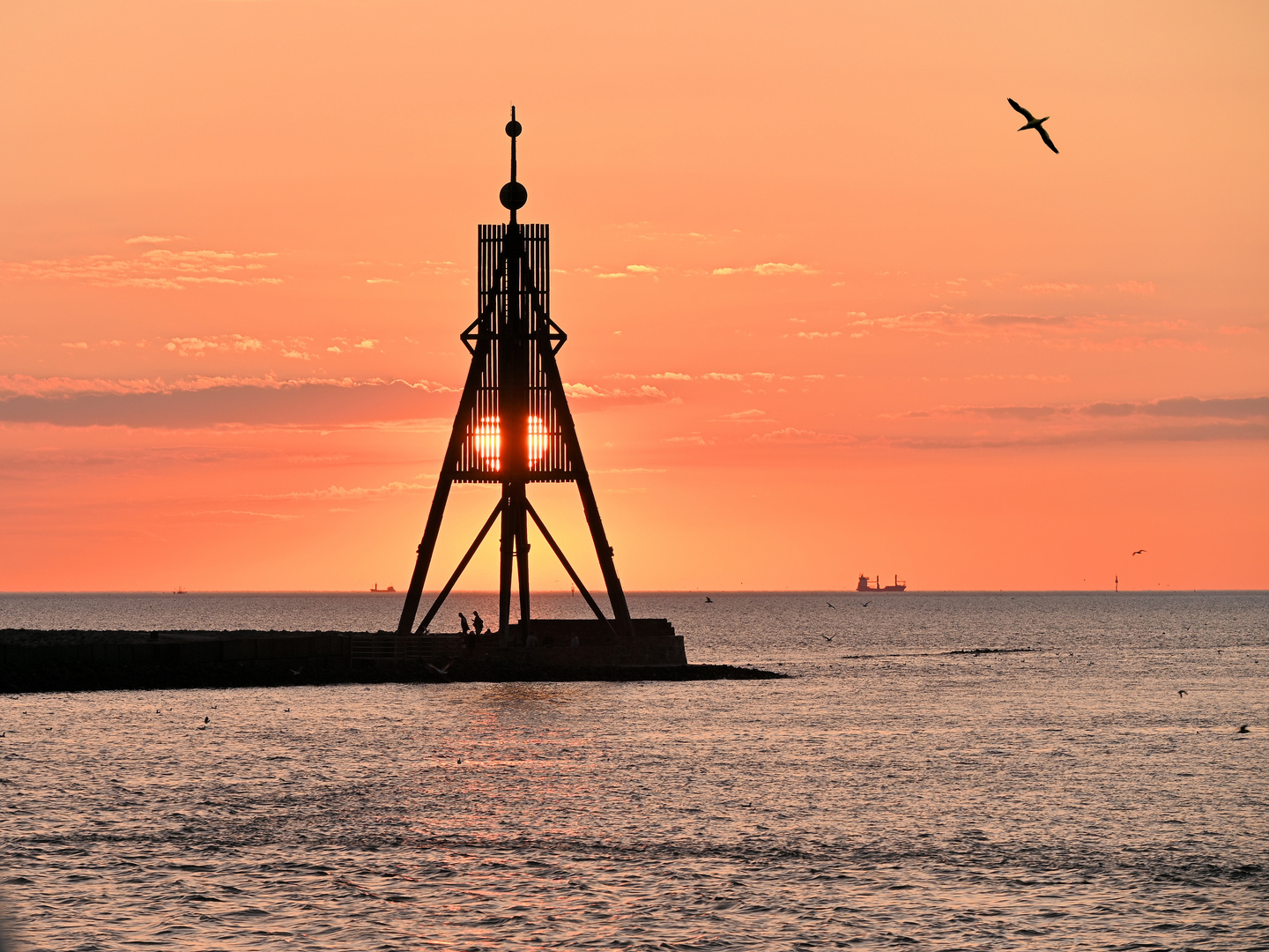 Die Kugelbake in Cuxhaven