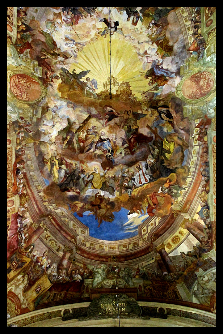 Die Kunst der Illusion in der Kirche des Namen Jesu von Wroclaw