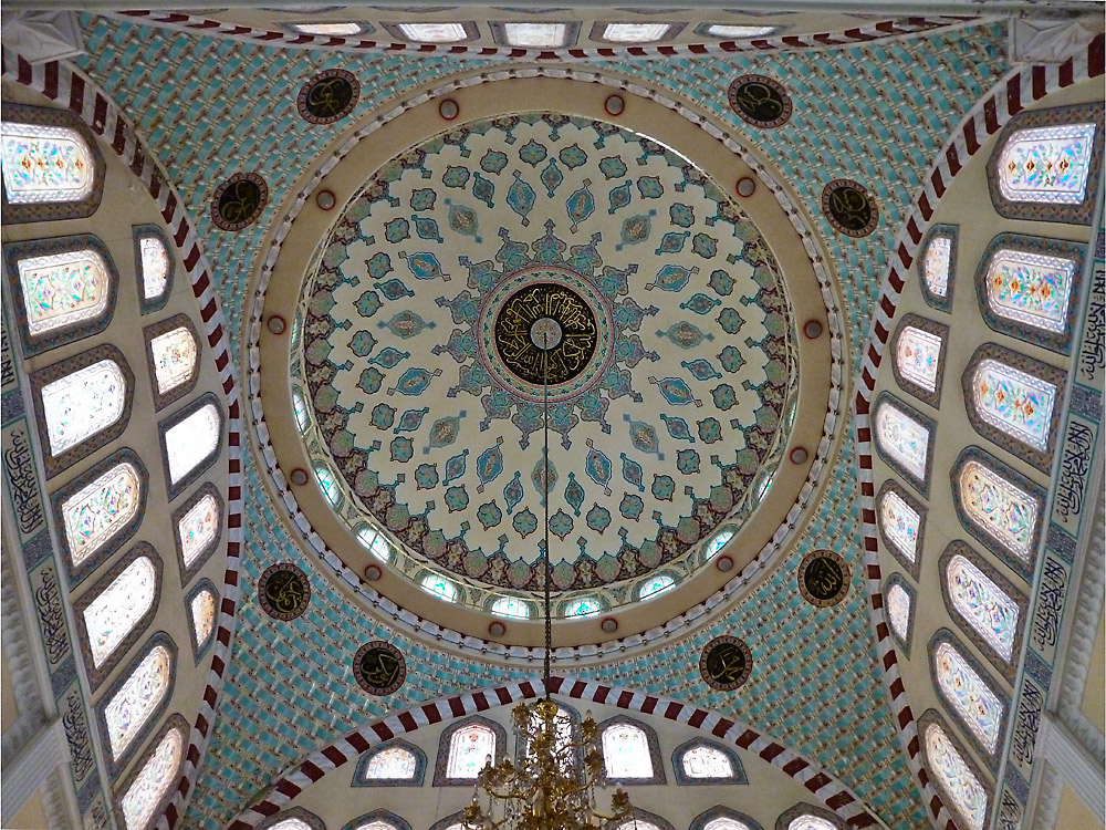 Die Kuppel der "Blauen Moschee"