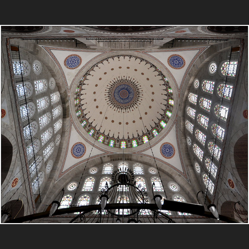 Die Kuppel der Mihrimah Sultan Camii