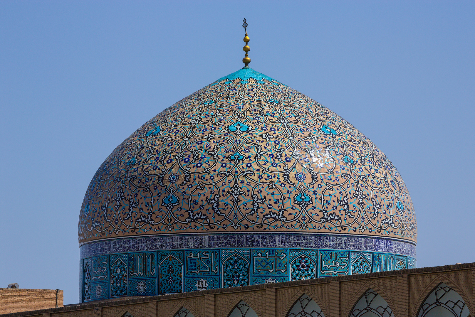 Die Kuppel der Shaikh Lotfollah-Moschee