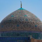 Die Kuppel der Shaikh Lotfollah-Moschee in Isfahan