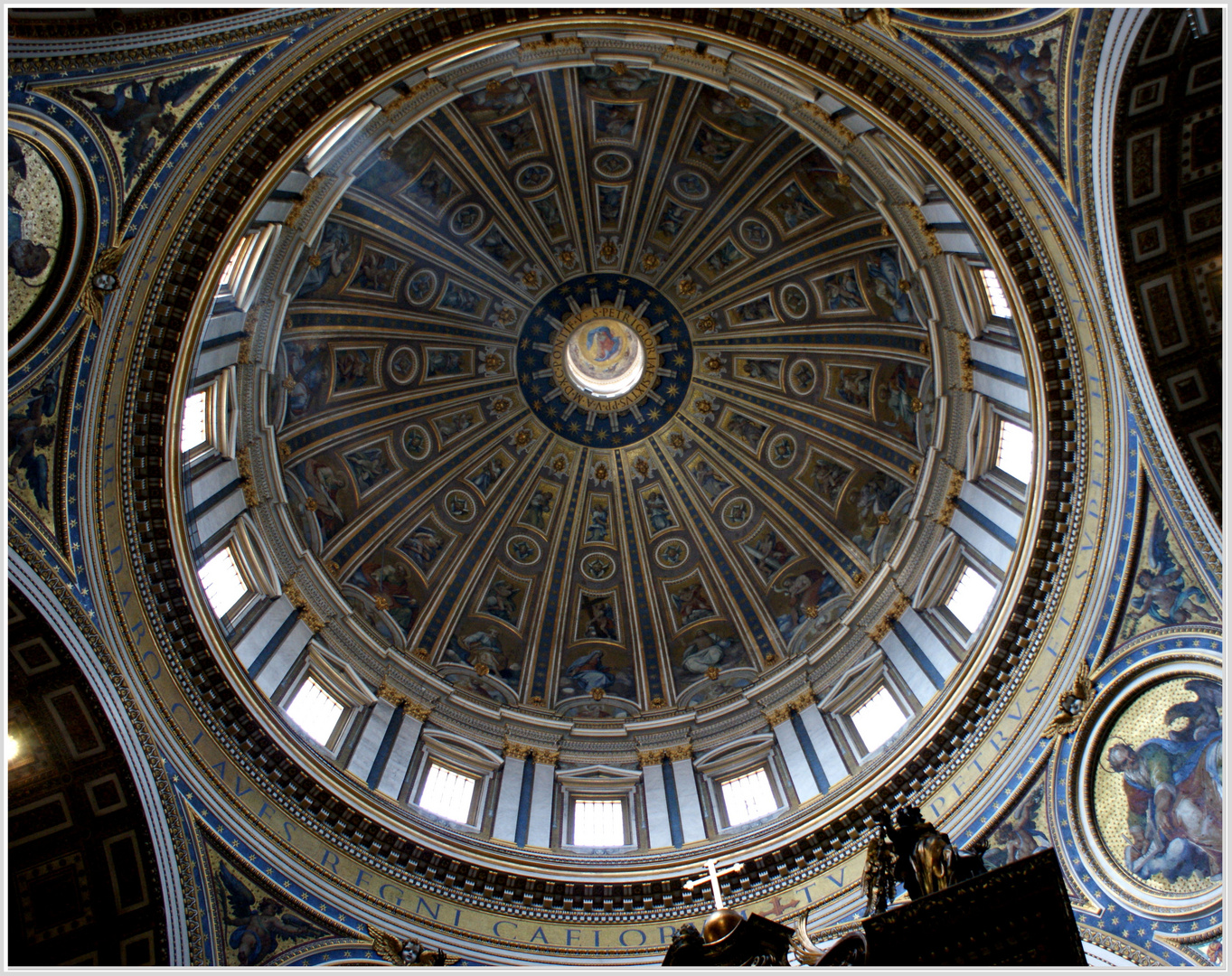 Die Kuppel des Petersdoms