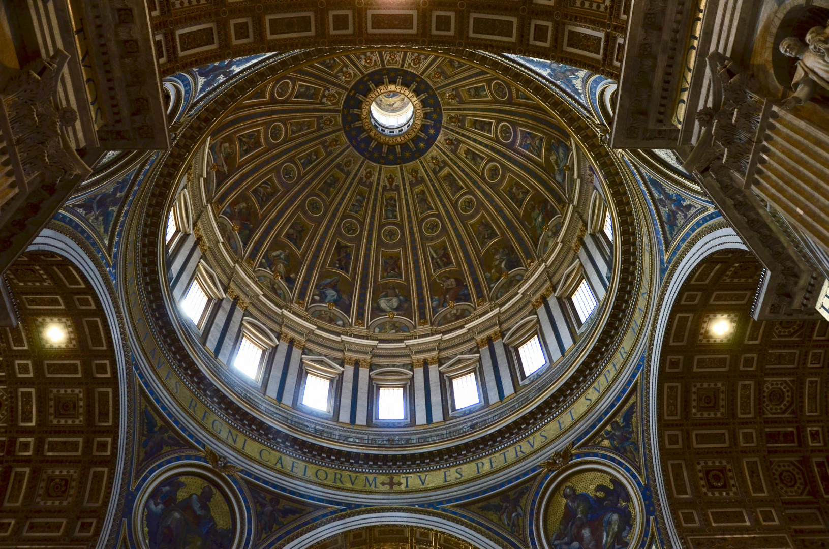Die Kuppel des Vatikans