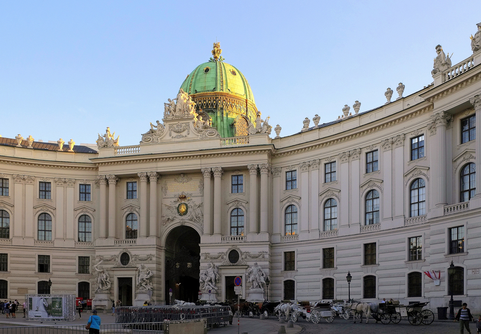 Die Kuppel über dem Torhaus