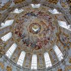 Die Kuppeldecke im Kloster Ettal