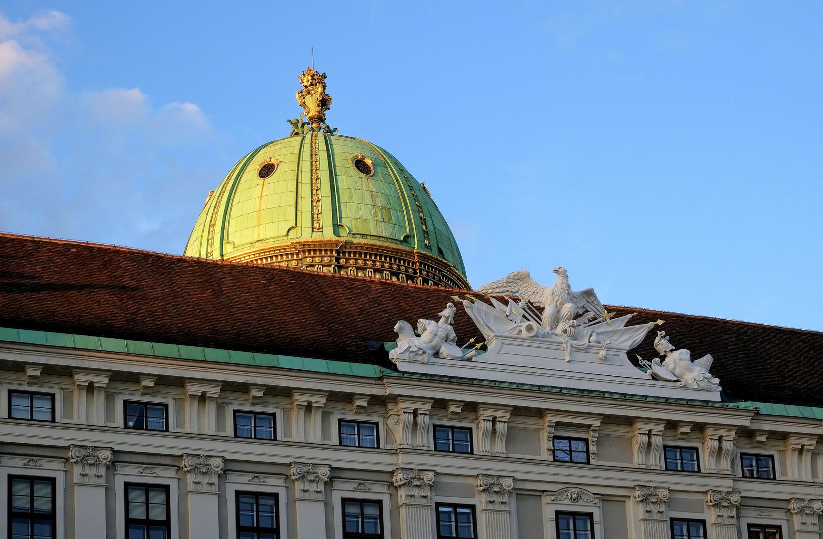 die Kuppeln der Hofburg  -1-