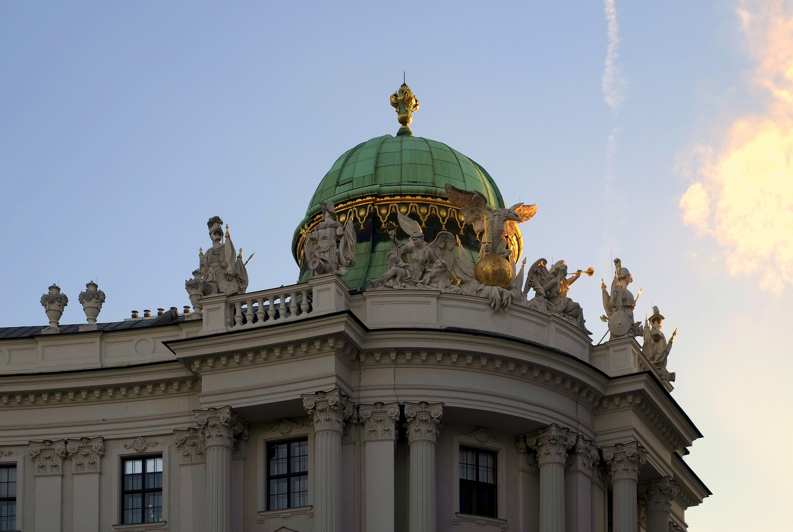 die Kuppeln der Hofburg  -4-