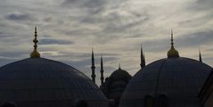 Die Kuppeln vom Sultanahmet Platz