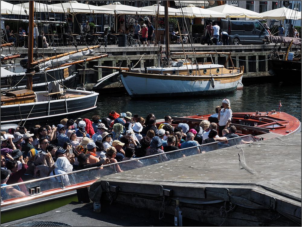 Die kuschelige Bootsfahrt, Nyhavn