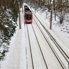 Die KVB im Schnee!! in Köln sehr selten!