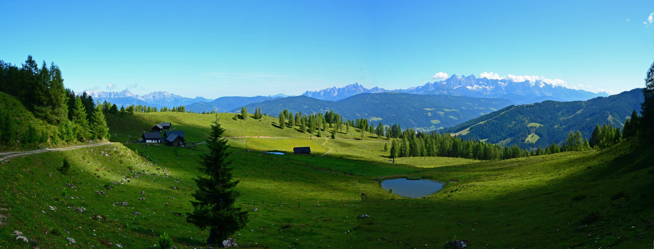 Die Lackenalmen in Flachau