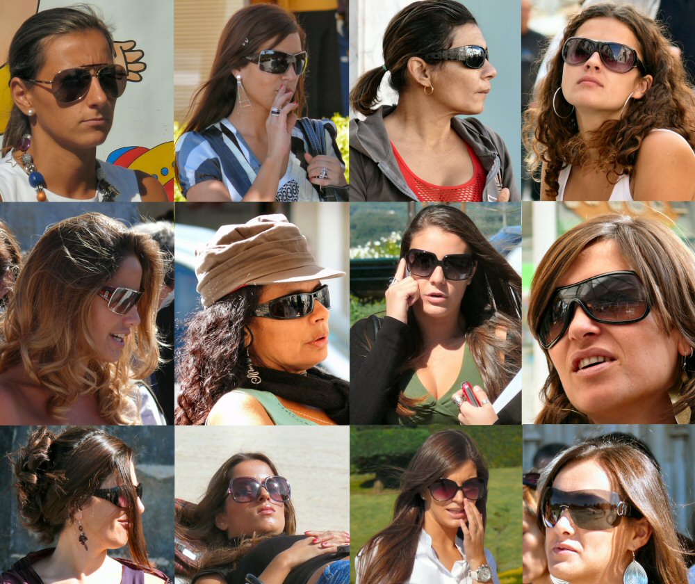 Die Ladies mit den Sonnenbrillen