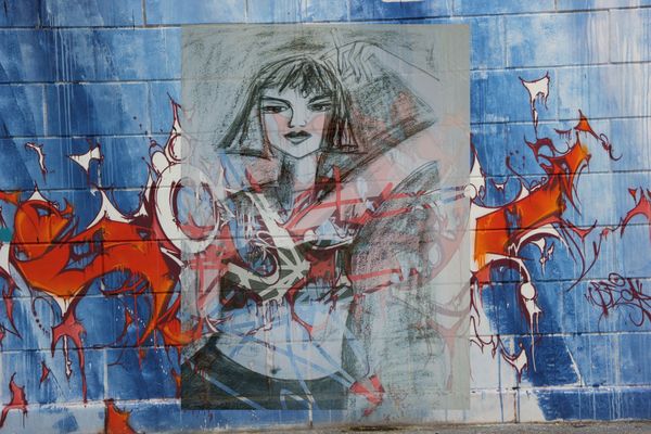 Die Lady habe ich gemalt