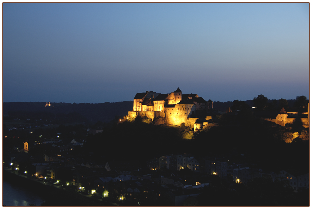 Die laengste Burg Europas in Burghausen.