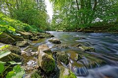 Die Lahn bei Biedenkopf