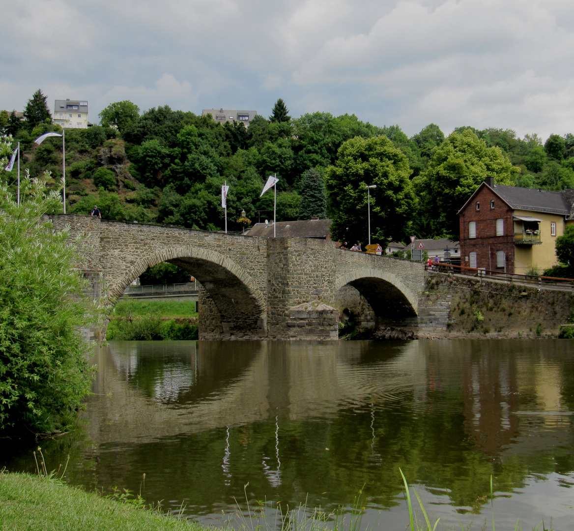 die Lahn bei Runkel