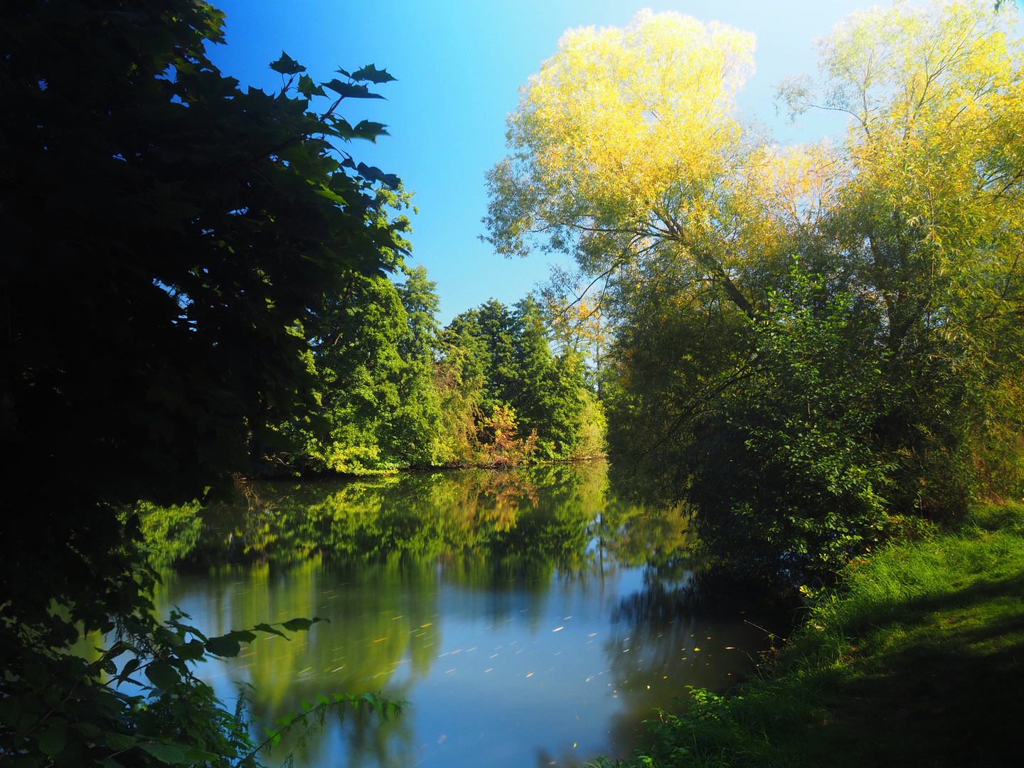 Die Lahn im Herbst I