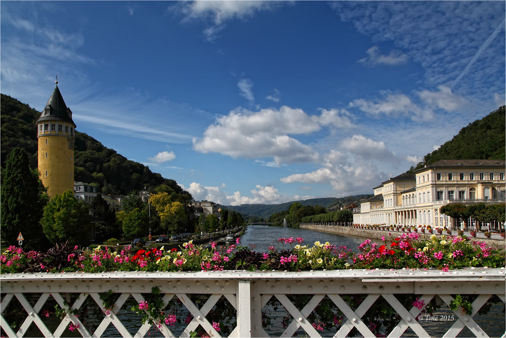 die Lahn in Bad Ems