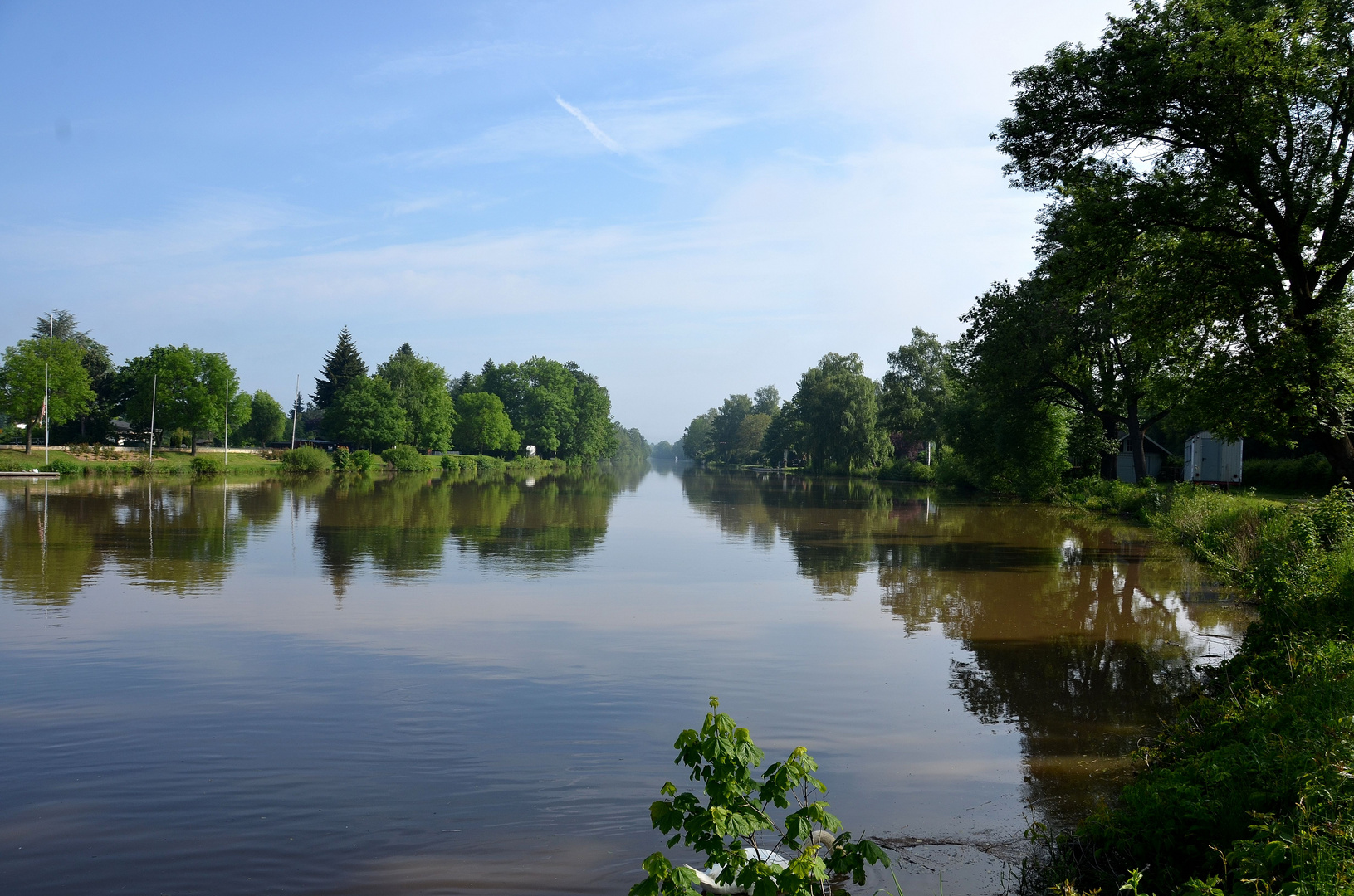 die Lahn in Giessen