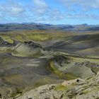 Die Laki Kratergruppe in Island