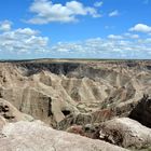 Die Landschaft der Badlands