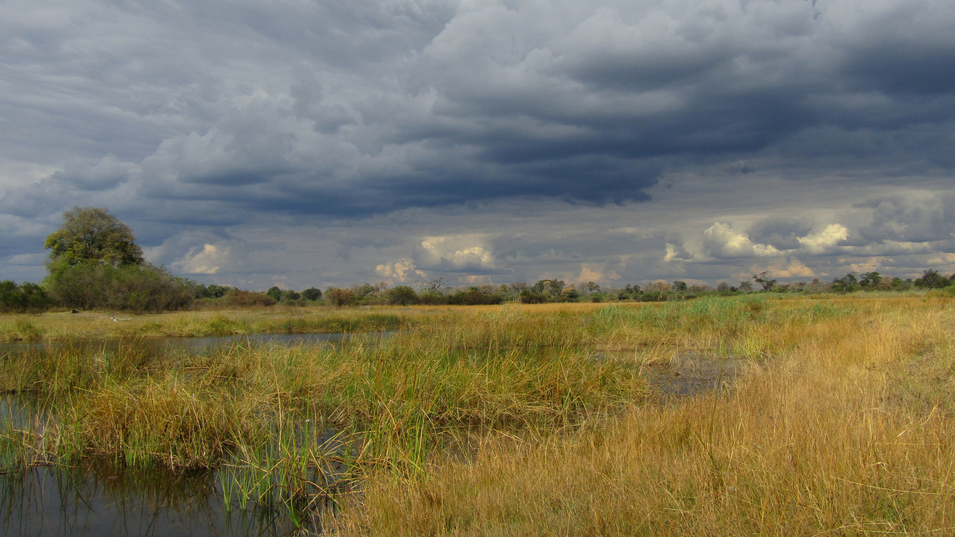 Die Landschaft im Norden Namibias