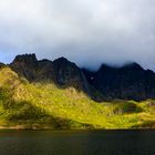 Die Landschaft im Raftsund