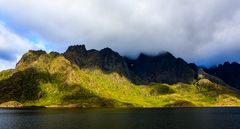 Die Landschaft im Raftsund