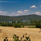 Die Landschaft rund um dem Laacher See