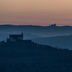 die Landschaft versteckt sich