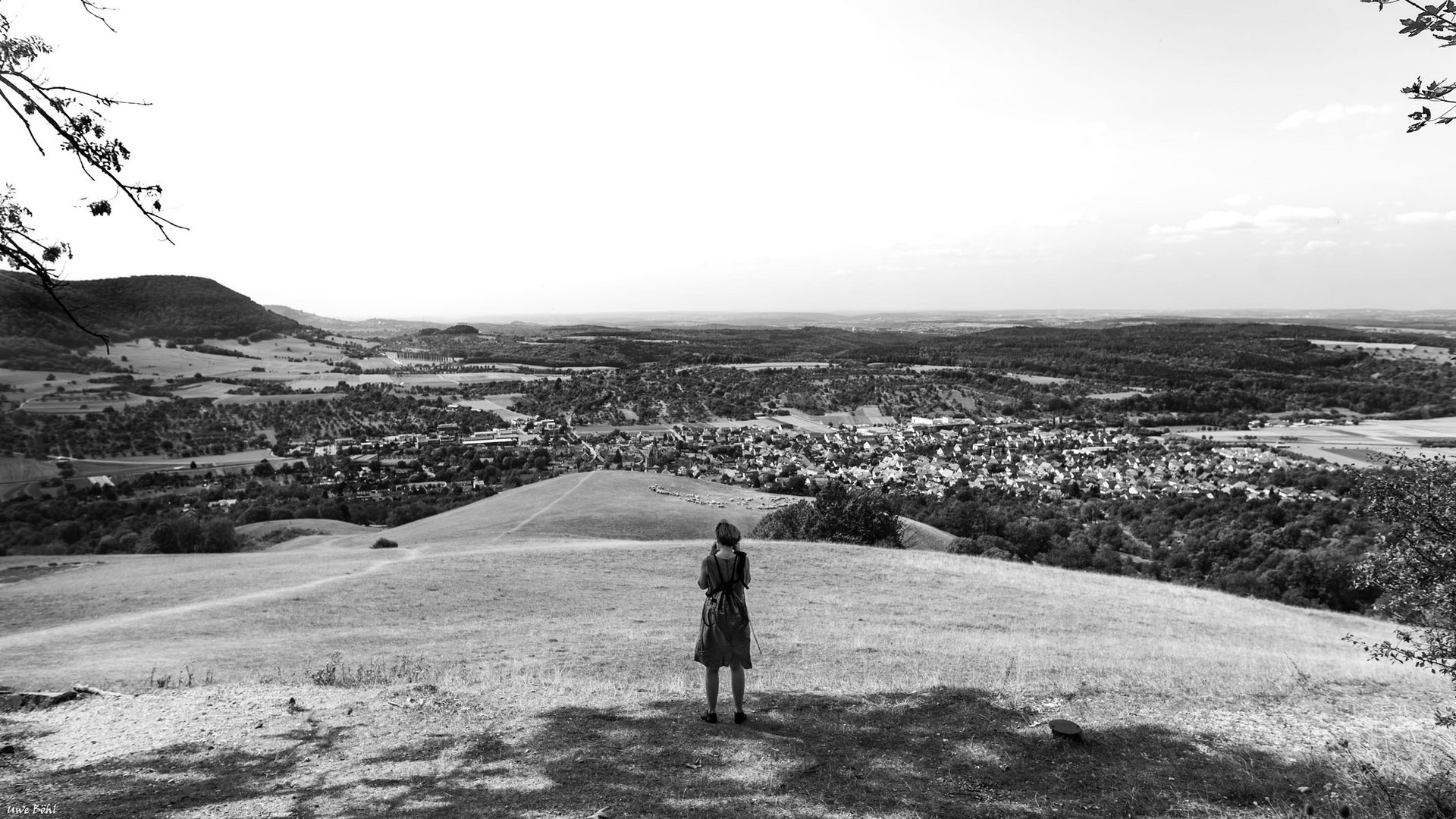 Die Landschaftsliebhaberin