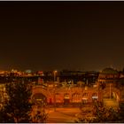 Die Landugsbrücken bei Nacht
