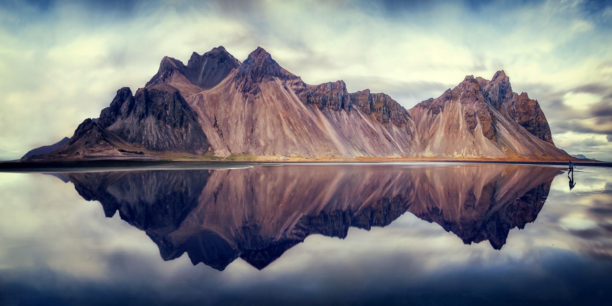 Die Landzunge Stokksnes und das Vestrahorn