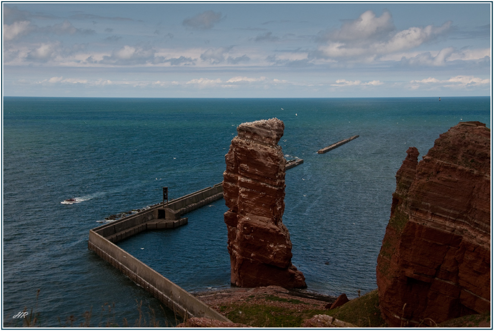 Die lange Anna, auf Helgoland