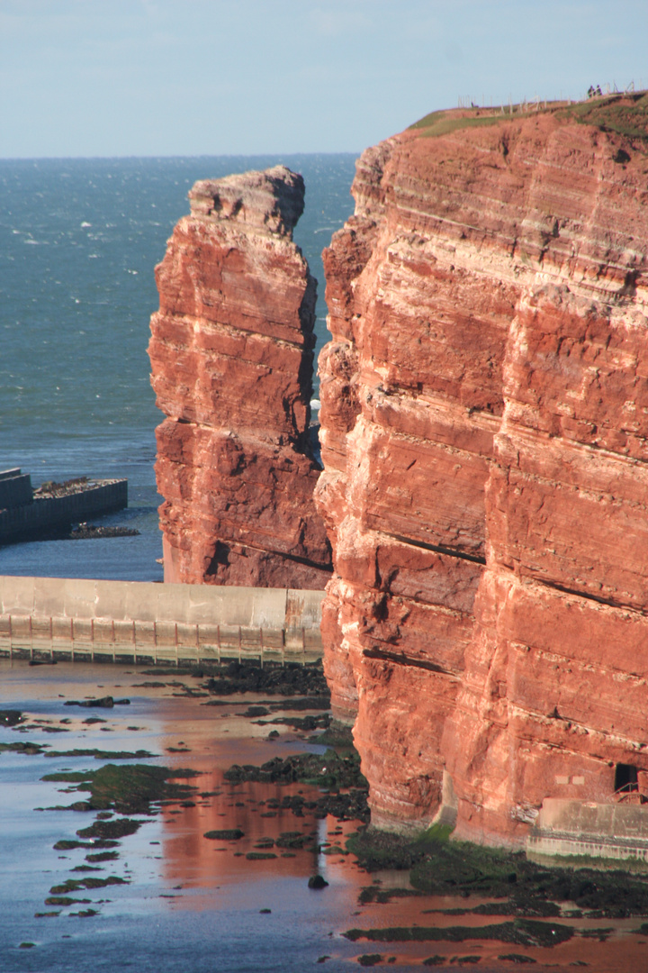 die lange Anna , rote Felsen auf Helgoland