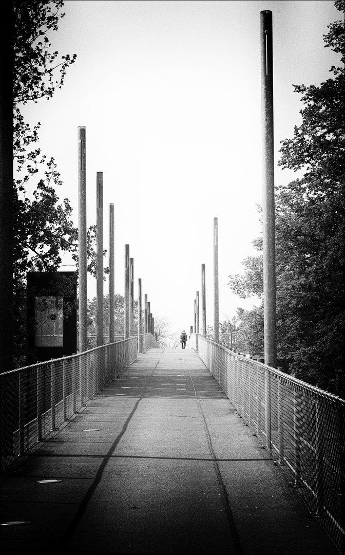 die lange Brücke nach oben