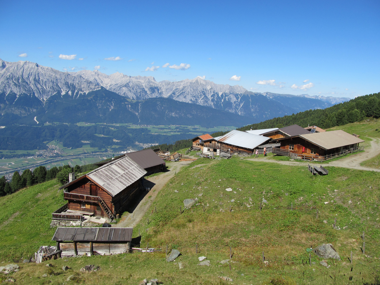 Die Largoz Alm am Großvolderberg