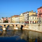 Die Lateinerbrücke in Sarajevo