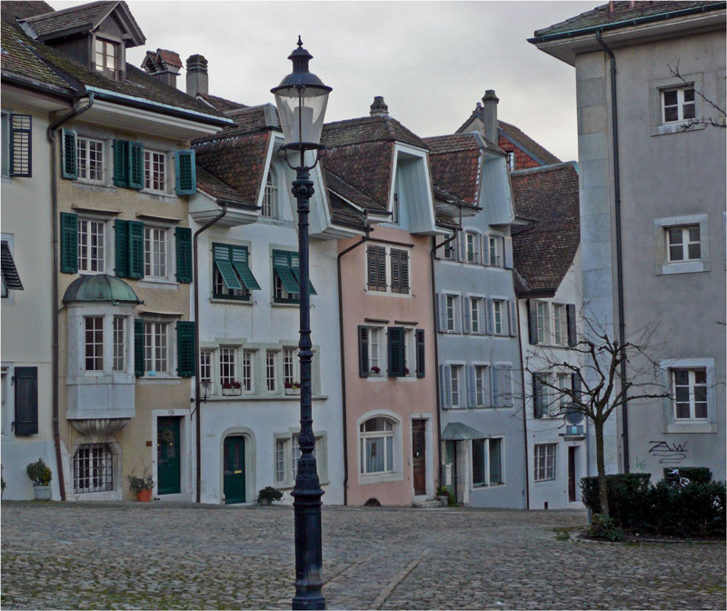 Die Laterne am Riedholzplatz