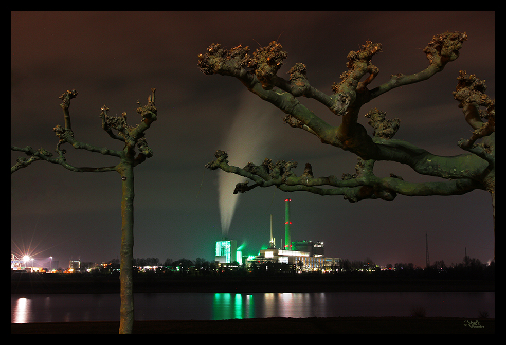 Die Lausward in Düsseldorf 